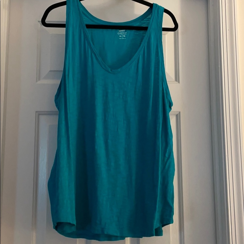 Teal tank